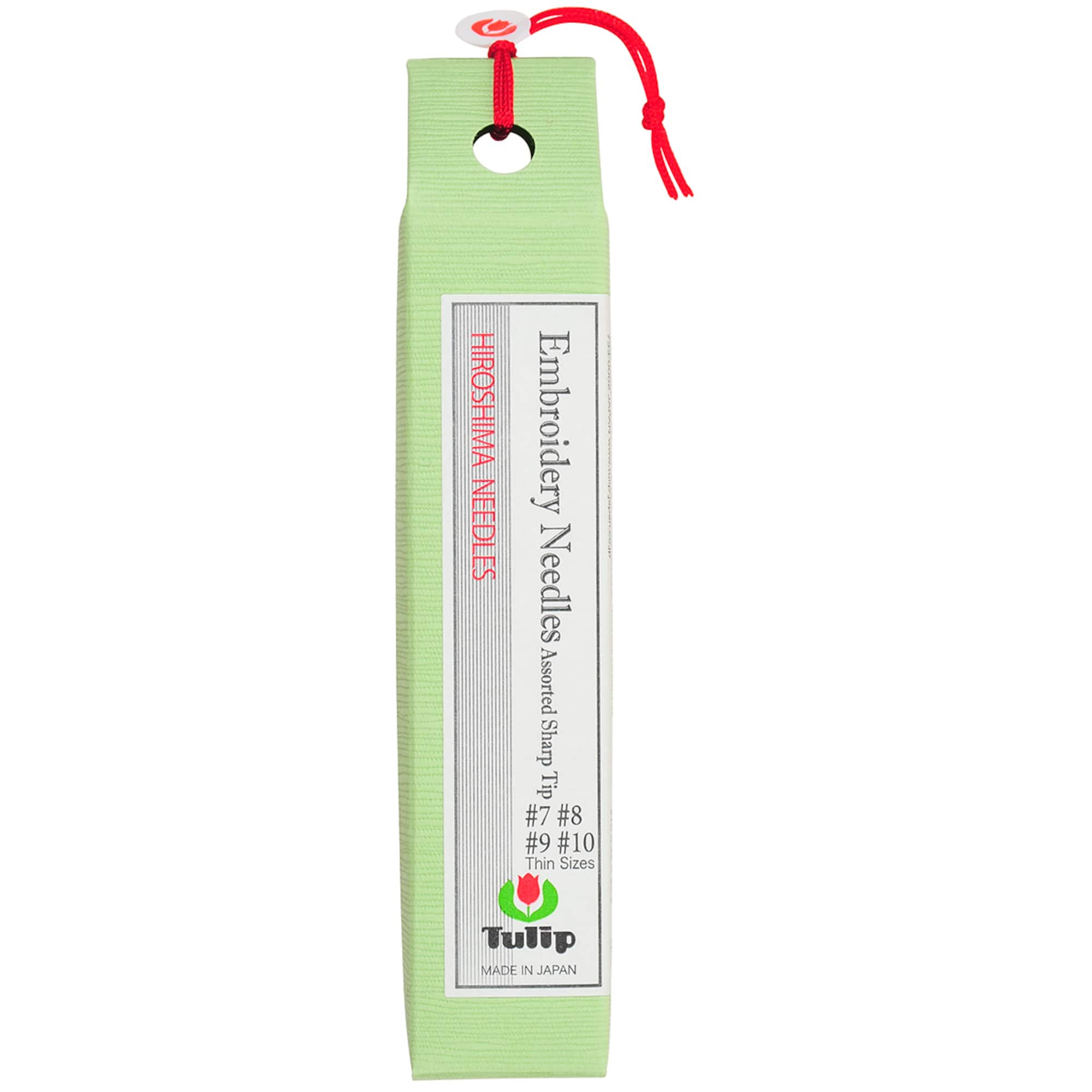 Tulip® Thin Sharp Tip Embroidery Needles, 8ct.